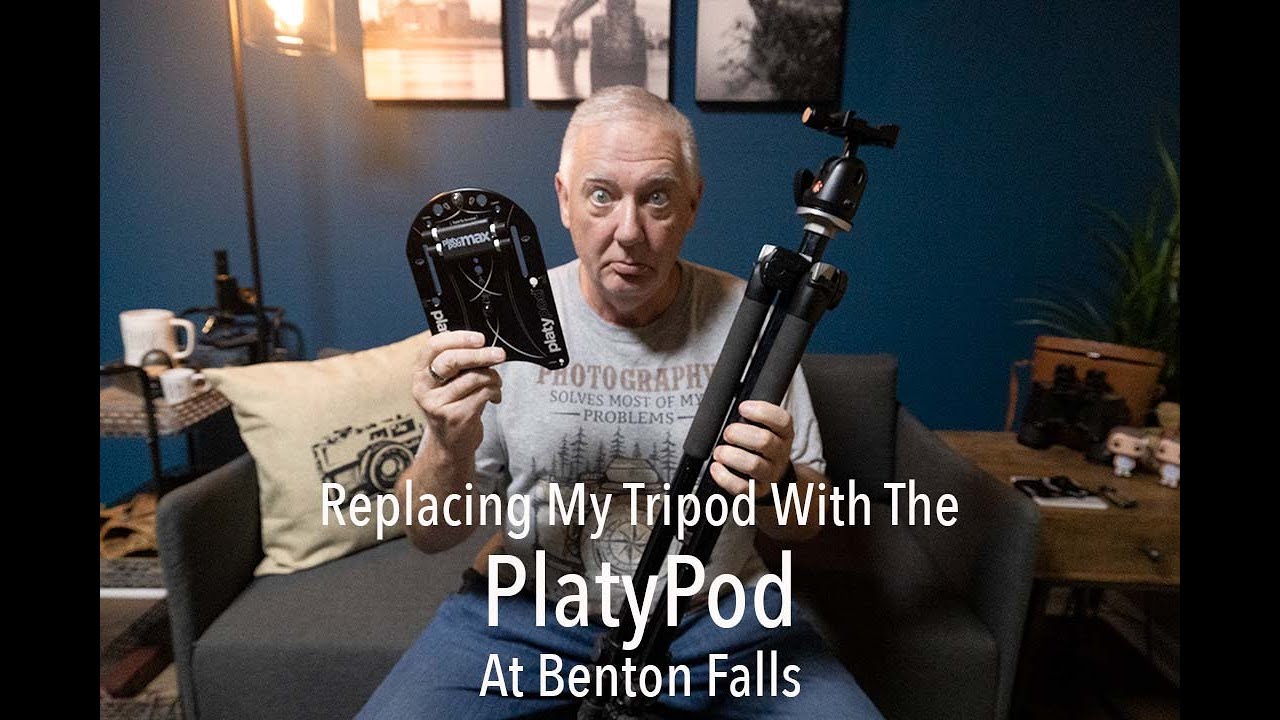 Replacing My Tripod with a PlatyPod at Benton Falls