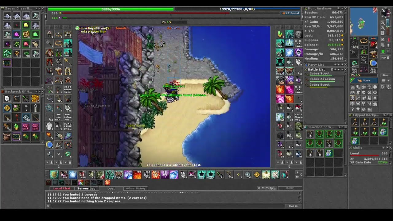 COBRA BASTION SOLO 696 MS 5.8KK/H RAW 13KK/H 225%