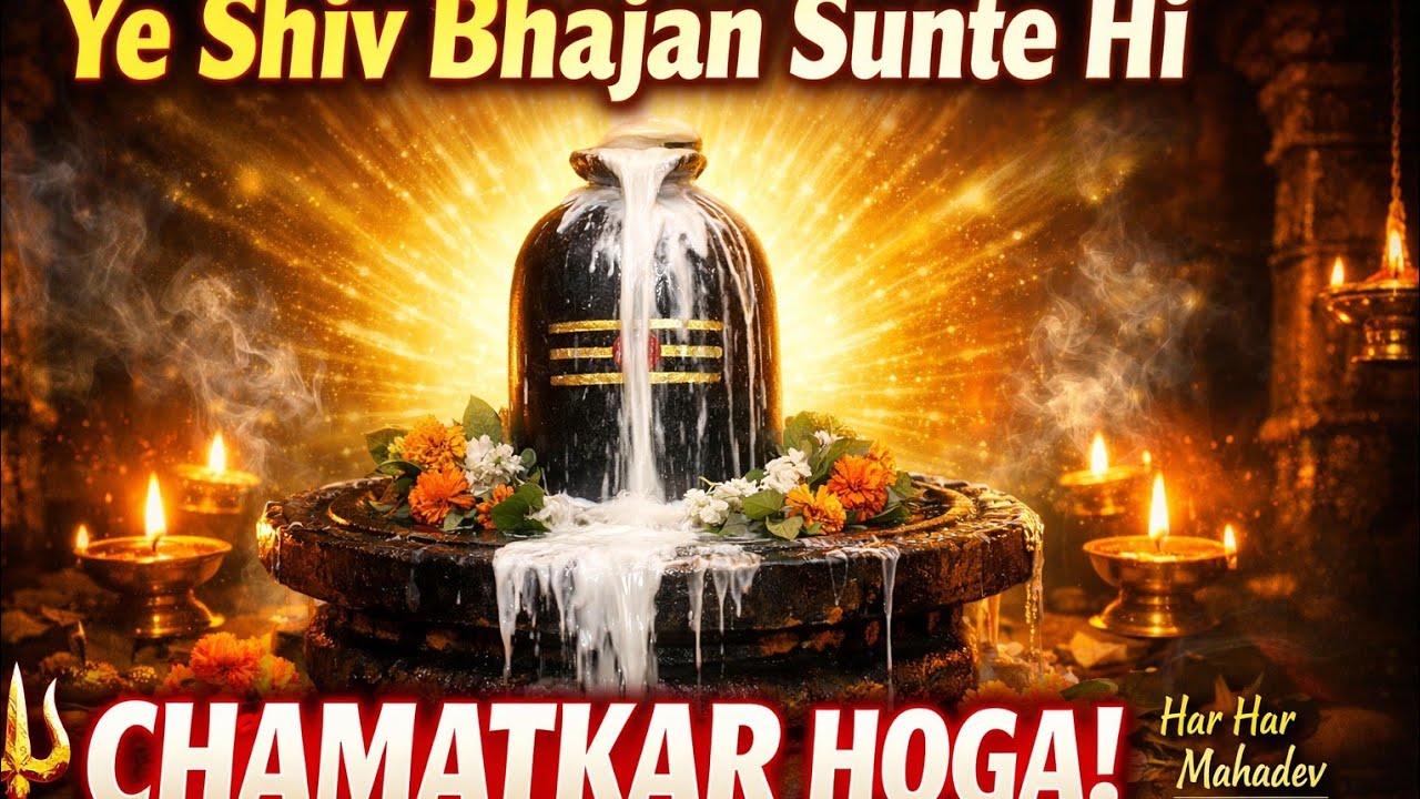 “Ye Shiv Bhajan Sunte Hi Chamatkar Hoga 😳 | Har Har Mahadev”