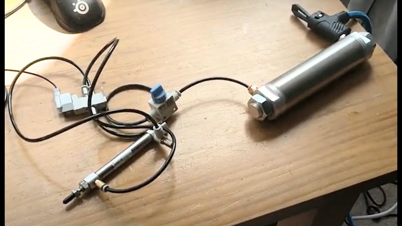 Low Cost Electro-Pneumatic Setup