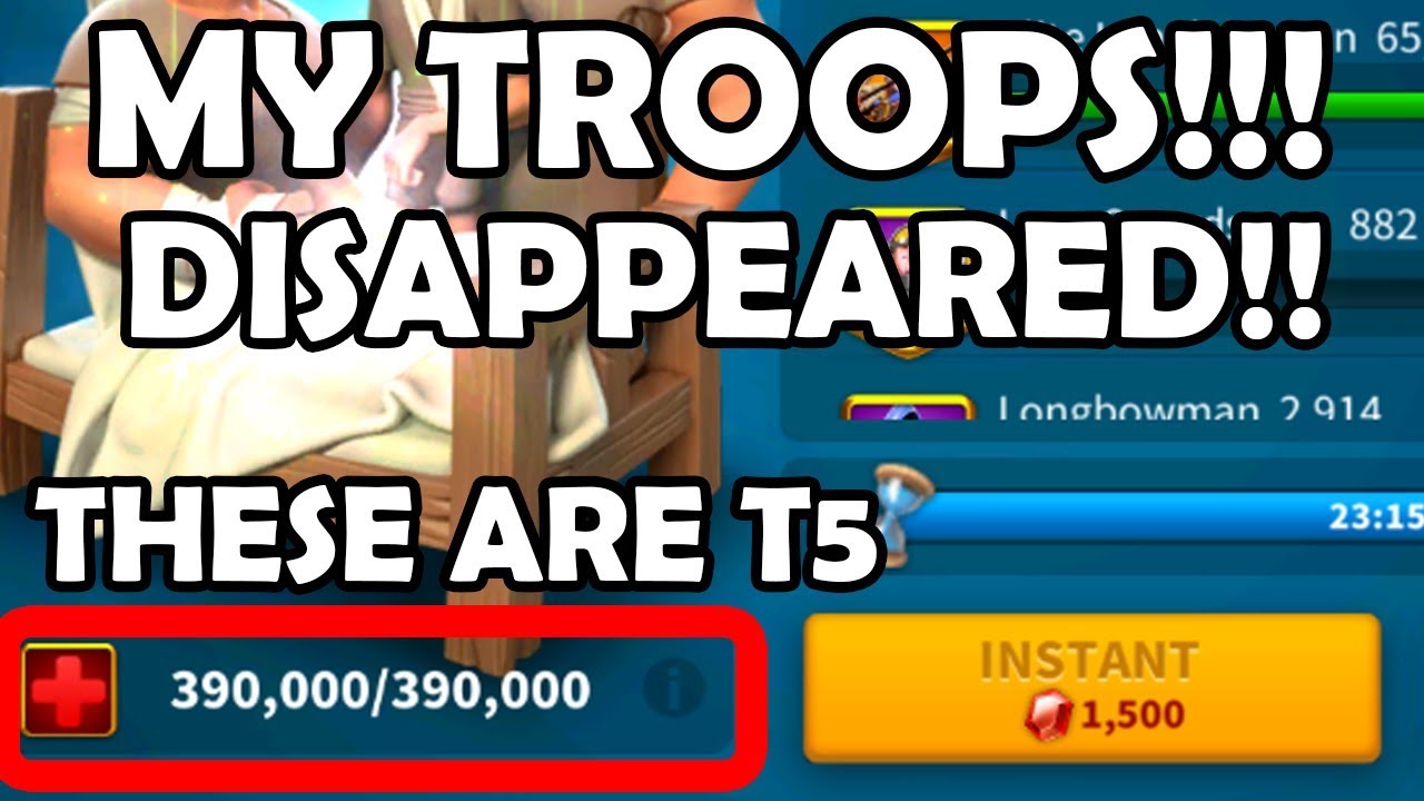 I went Back to Home Kingdom Troops Went Missing!! HOSPITAL GUIDE | Rise of Kingdoms