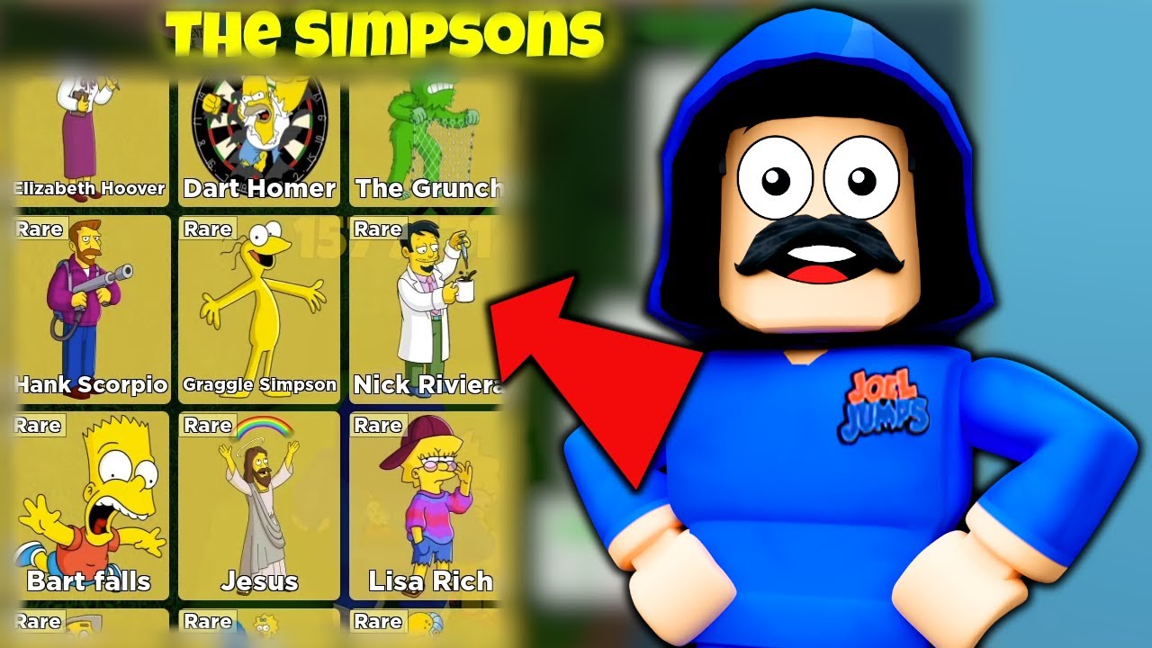 Roblox Find The Simpsons How to Find All Rare Characters