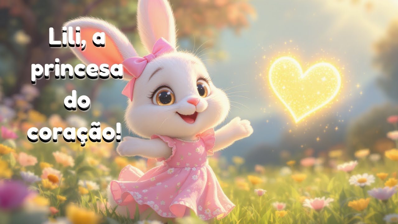 Lili, a Coelhinha que queria ser Princesa | História Infantil