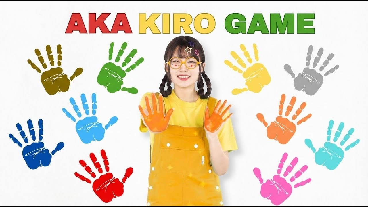 AKA! KIRO! AKA! SHIRO! AO! KIRO! | VIRAL TREND! Color Mixing | immersive interactive