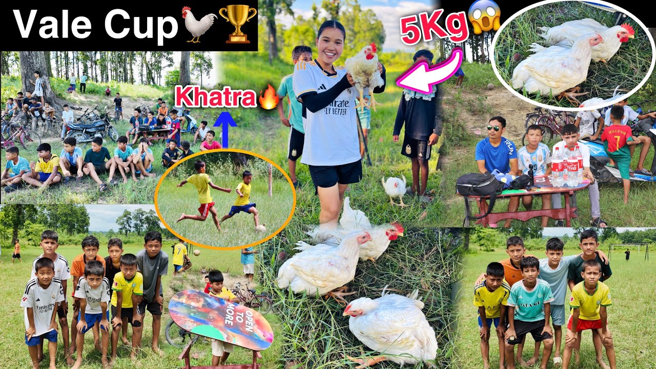 VALE CUP🐓⚽️// KASLE LANE VAYO TA 5KG KO VALE🔥//​⁠​⁠ FIRST MATCH @sebikaRai2