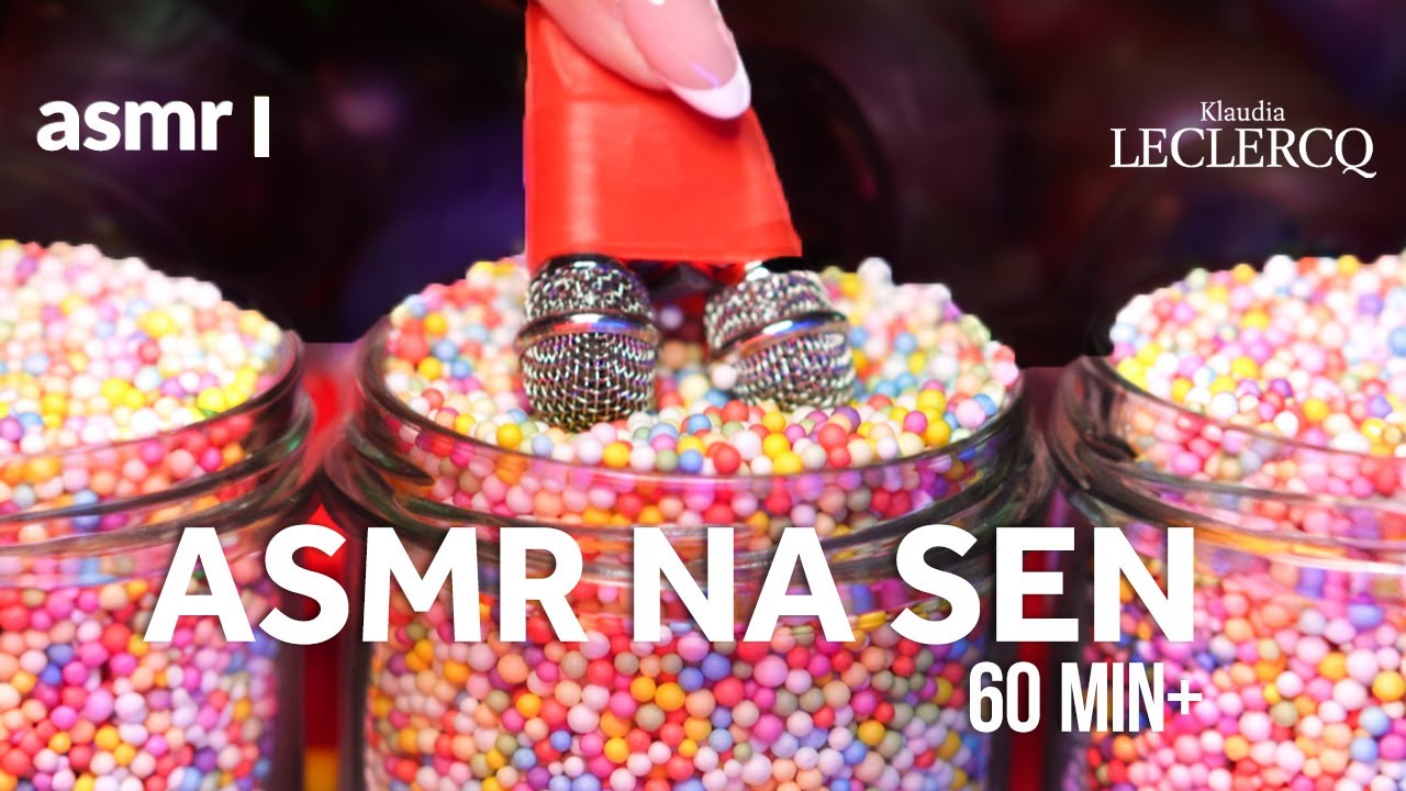 ASMR NA SEN na mini mikrofonach 60 MIN+