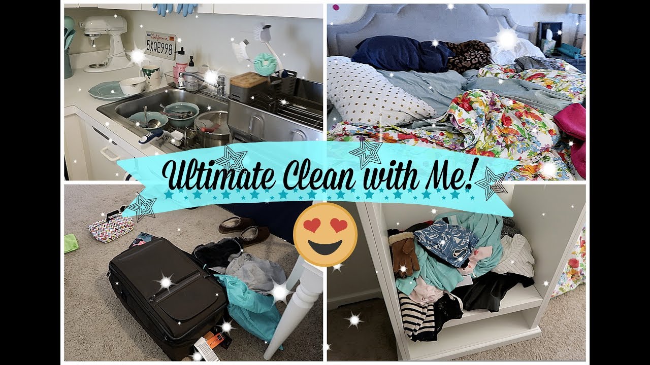 ULTIMATE CLEAN WITH ME | ENTIRE APARTMENT | CLEAN MY MESSY APARTMENT WITH ME