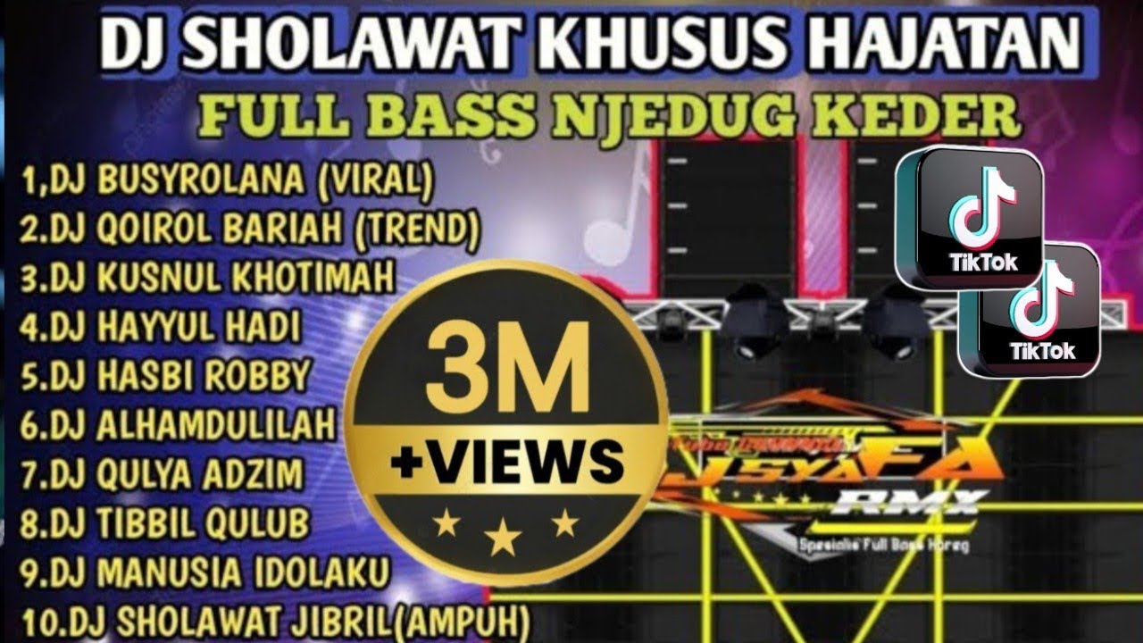 DJ SHOLAWAT TERBARU 2026 KHUSUS HAJATAN FULL BASS HOREEG JEDUG DJ SYAFA RMX !!🎵! 