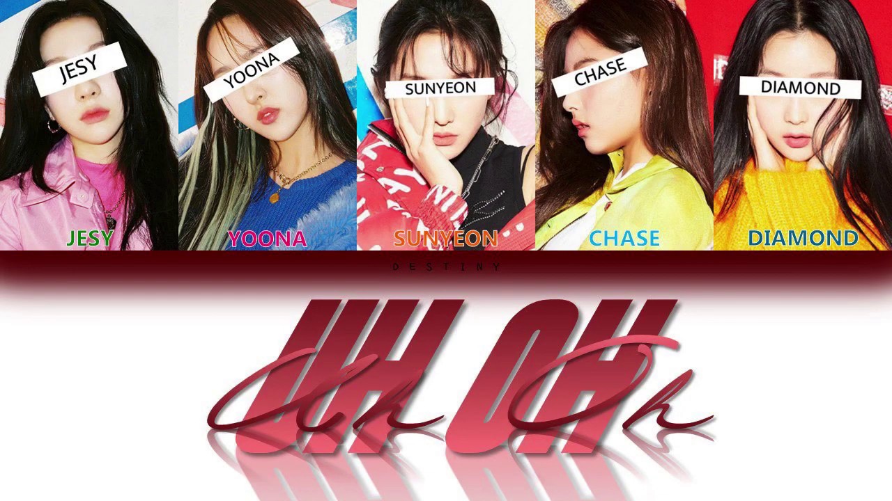 NEWGIRLZ (뉴걸스) UH OH | COLOR CODED [ORIGINALLY: (G)I-DLE]