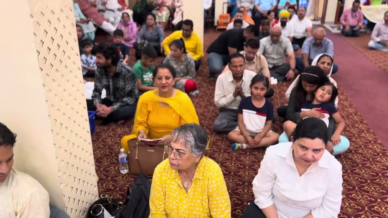 Sundar Kand Path At Hanuman Mandir In Brampton ￼￼