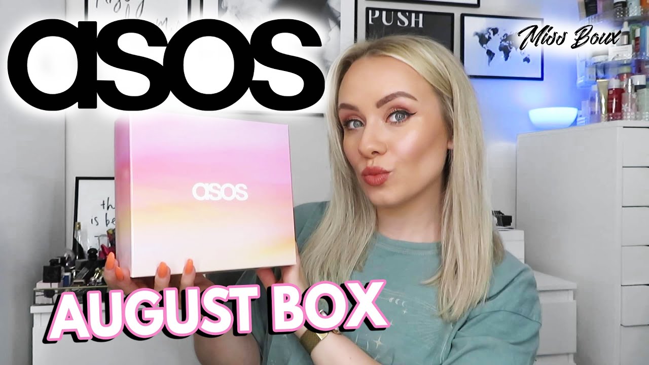 ASOS BEAUTY BOX AUGUST 2022 GOOD TO GLOW THIS SUMMER BOX - MISS BOUX
