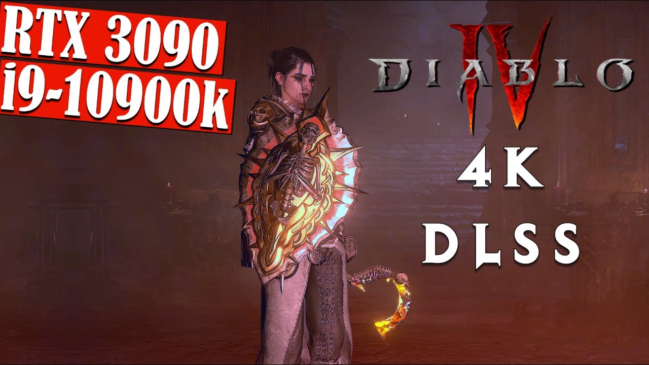 Max Graphics + Good FPS in Diablo 4 at 4K?  RTX 3090 + DLSS 2