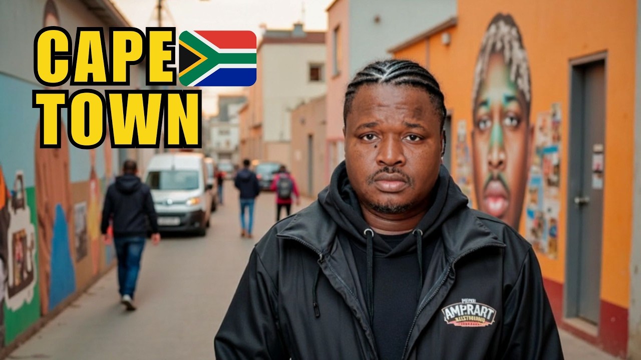 Morando no GUETO MAIS TEMIDO de CAPE TOWN (Ninguém Mostra Isso)