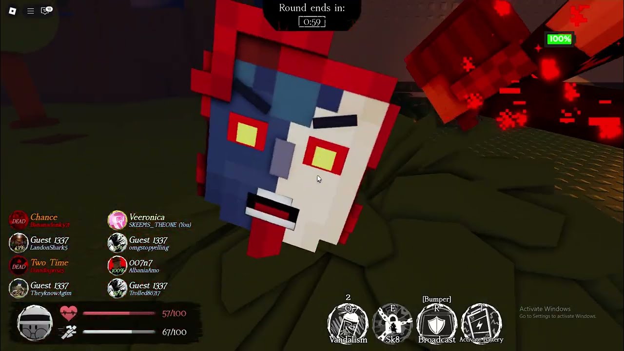 Admin Noli skin in Forsaken