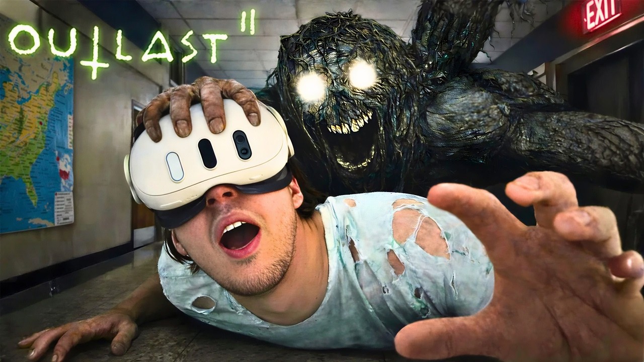 J'ai Testé OUTLAST 2 en VR.. GRAVE ERREUR !!