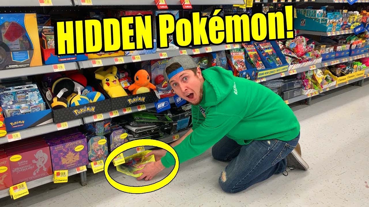 AMAZING SECRET RARE OPENING IN A HIDDEN POKEMON CARD HUNT! Search #61