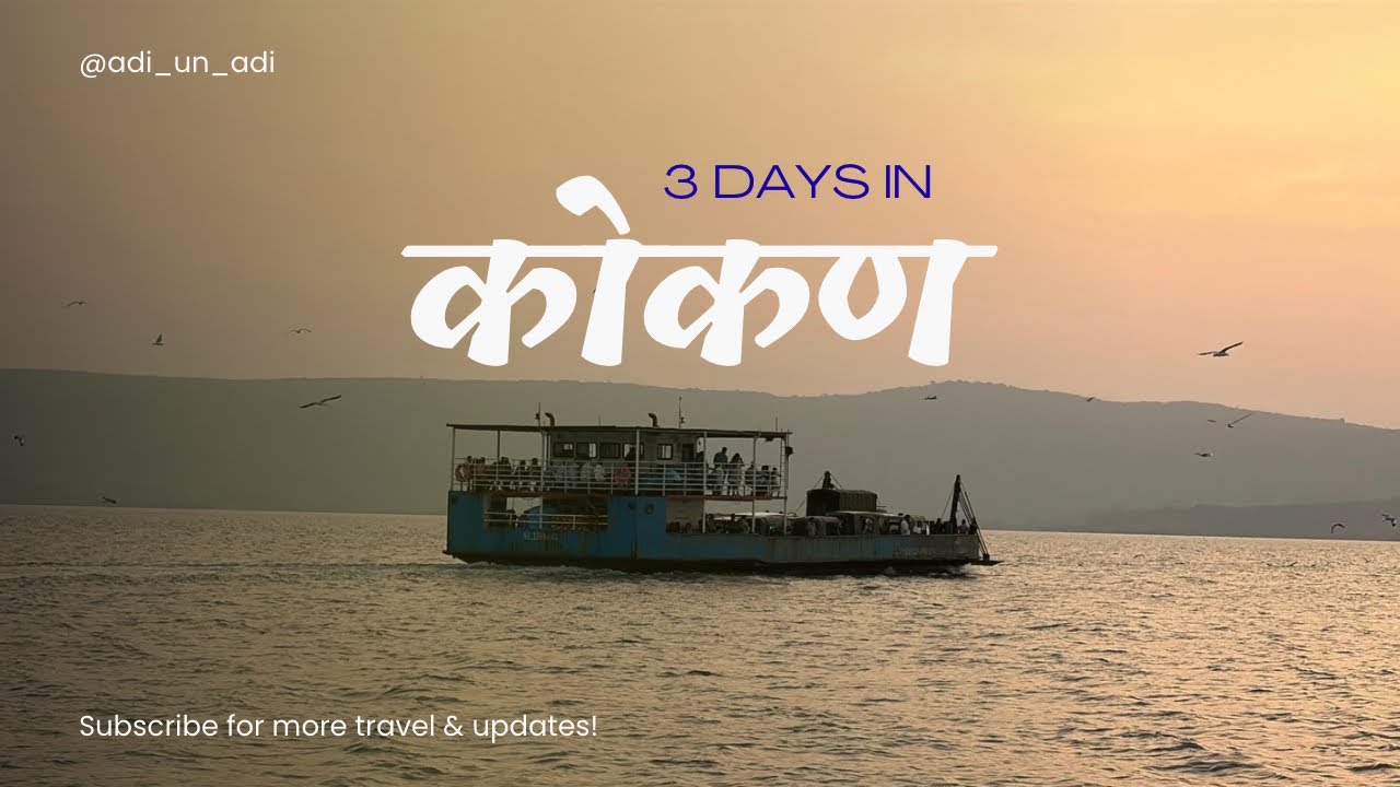 3 Days Ultimate Konkan Road Trip 🌊 | Pune to Konkan via Tamhini Ghat | #kokan 
