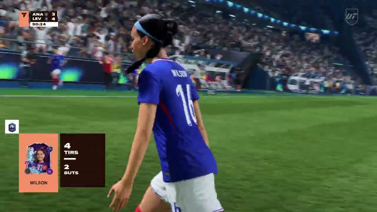 EA SPORTS FC 26 : score final 3-4 avec un doublet de Rayn Cherki
