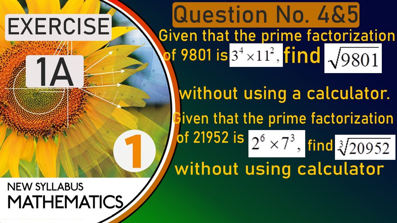 D1 Math Exercise 1A Question 4-5| Exercise 1A Question 4-5  D1 Math Oxford New Syllabus| D1 Math #D1