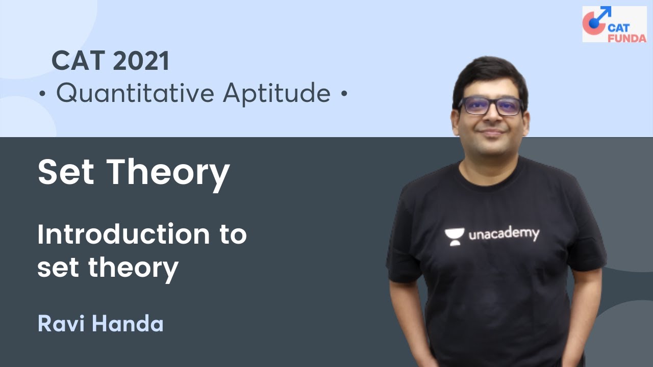 Set Theory - Introduction to set theory l Quant l CAT 2021 l CAT Funda l Ravi Handa