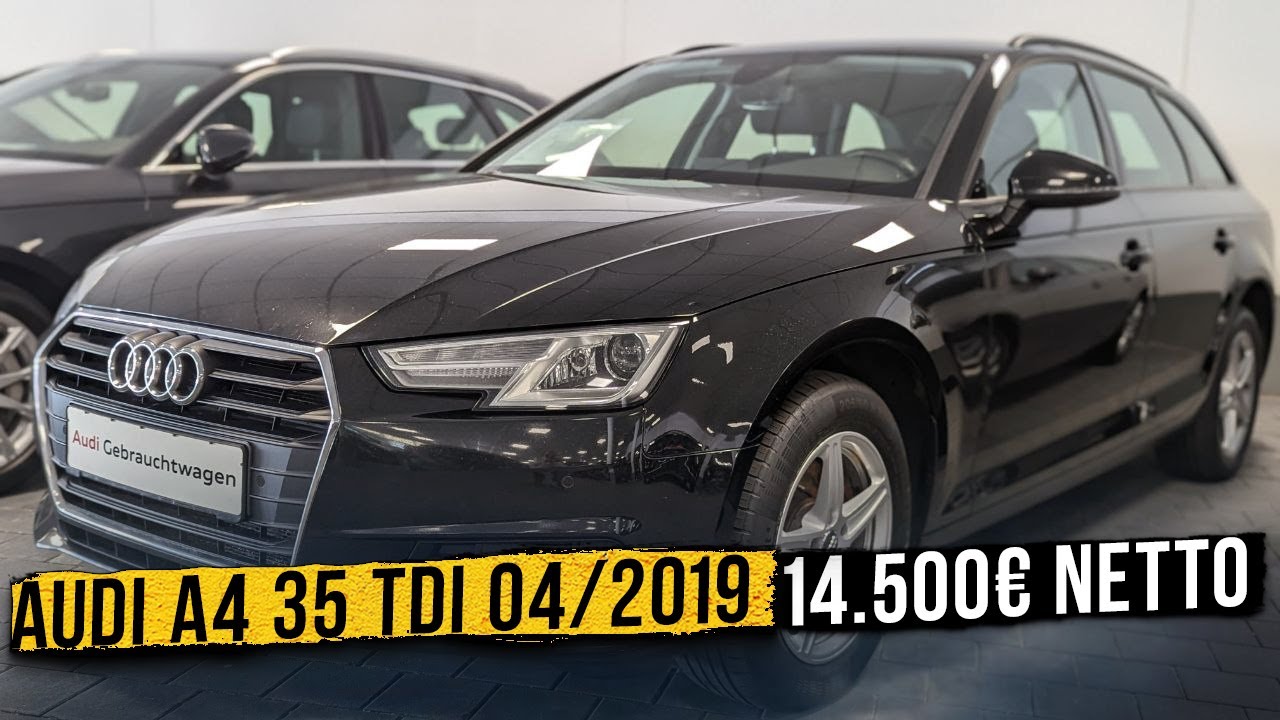 Audi A4 35 TDI от официала за 14.500&euro;. Автомобили из Германии