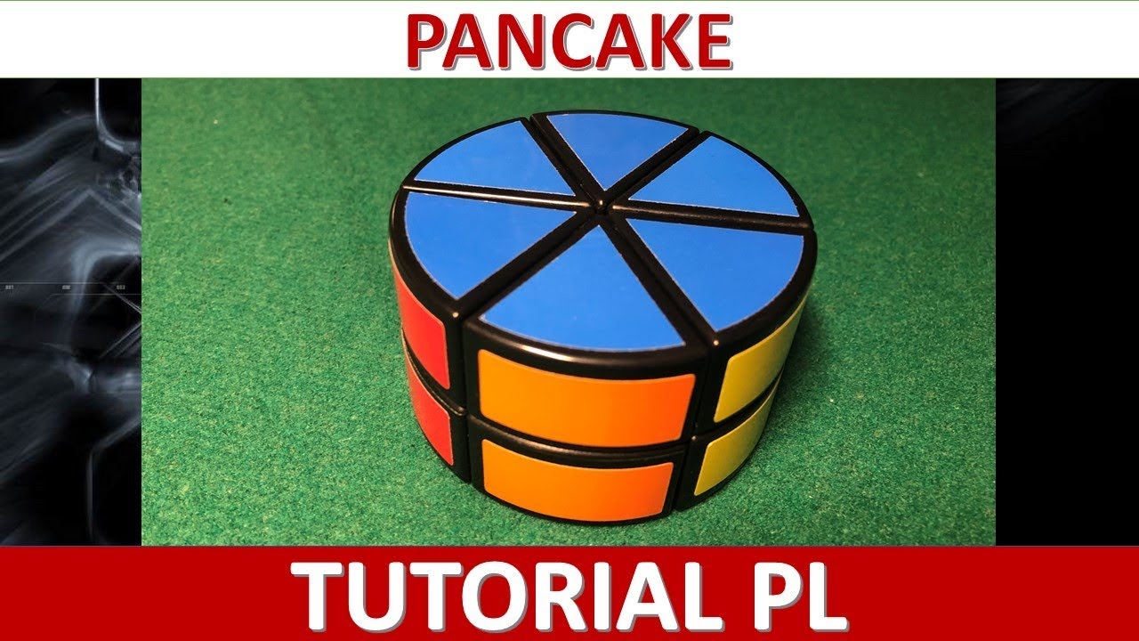Pancake 2-layer pizza cube TUTORIAL PL