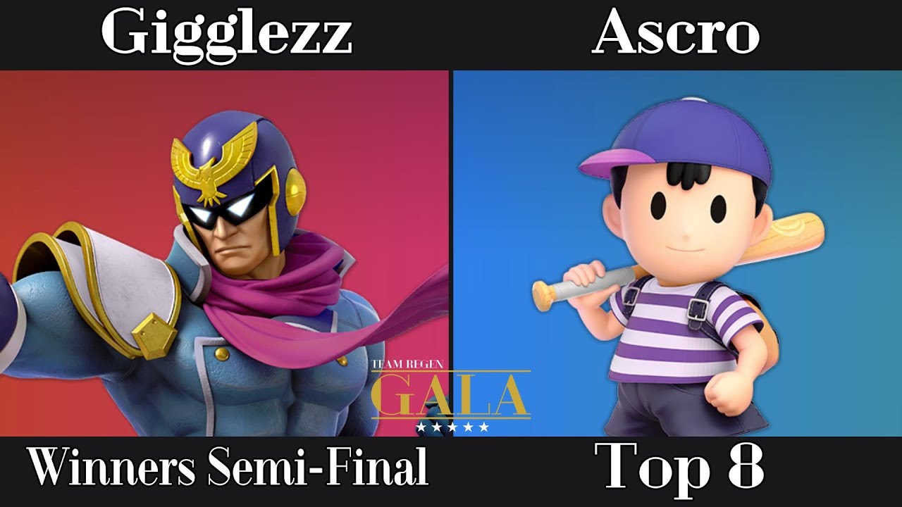 Gala: Winners Semis - Gigglezz (Captain Falcon) Vs Ascro (Ness)