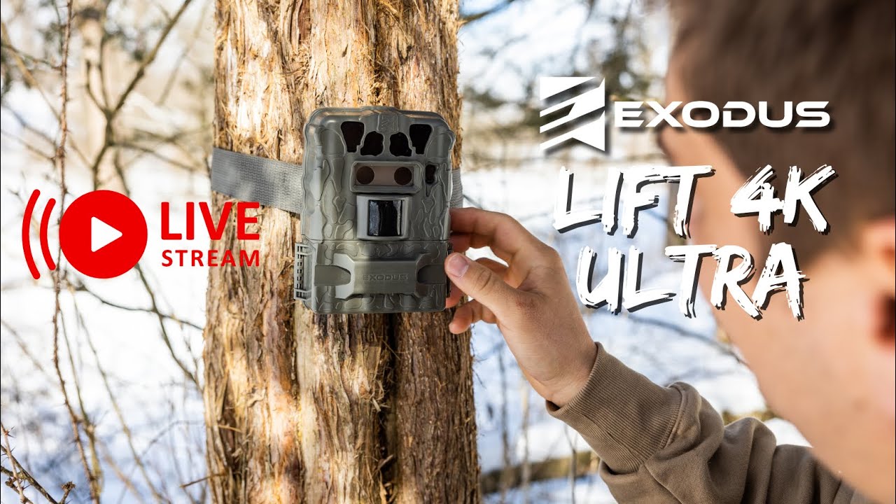 The Most Advanced Trail Camera 2024: Exodus Lift 4K Ultra