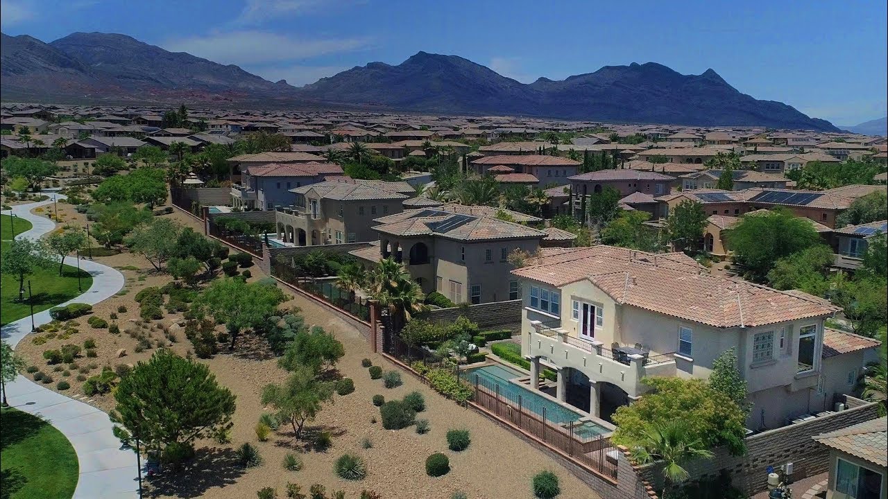 $1 Million Dollar Home Tour | Red Rock Canyon Views from this Las Vegas Home | 705 Tandoori Lane