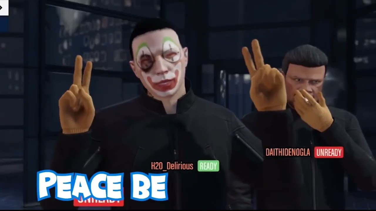 H2O Delirious Misspeaking and Random Sounds Compilation GTA 5 Edition 5