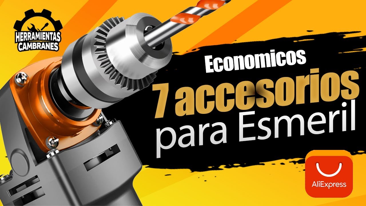✅ 7 Accesorios para Esmeril Angular - S&uacute;per interesantes