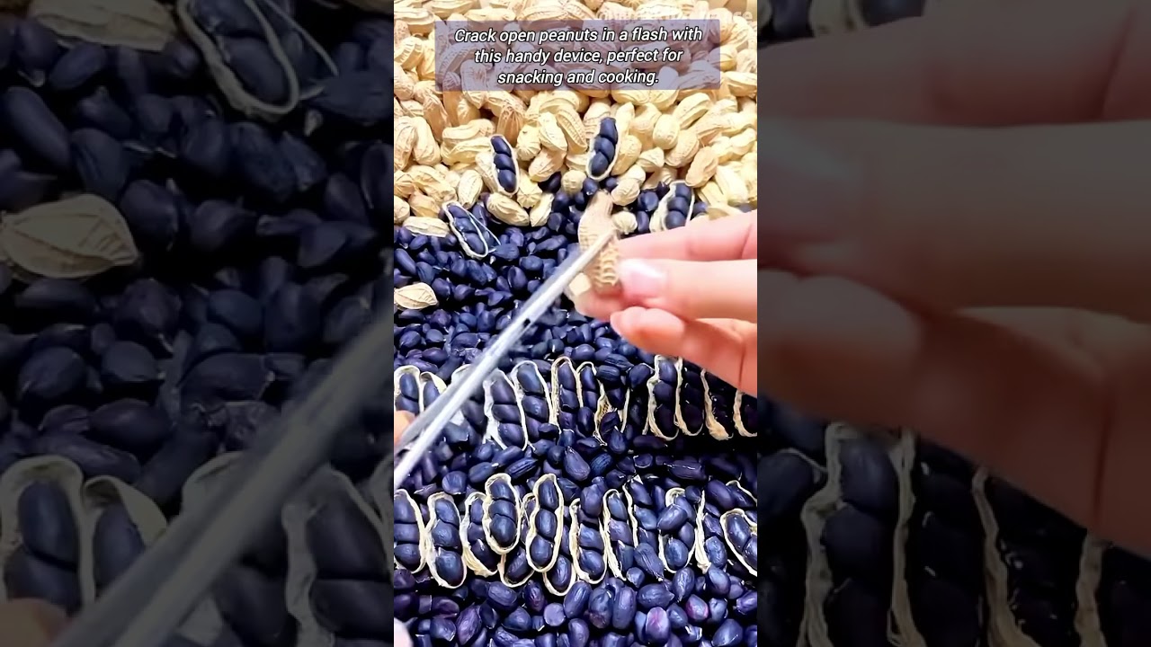 The Quickest Way to Shell Peanuts.