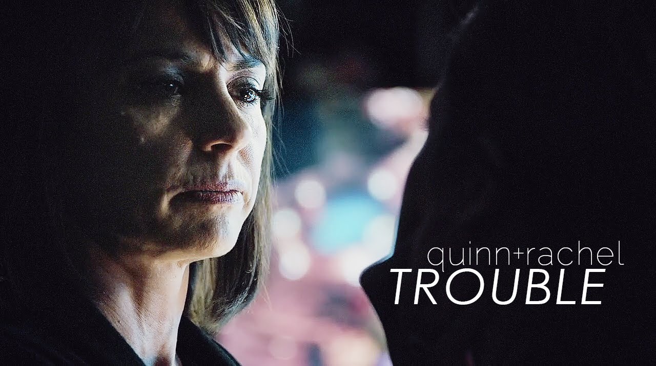 quinn+rachel; unreal | I wouldn't leave you if you let me