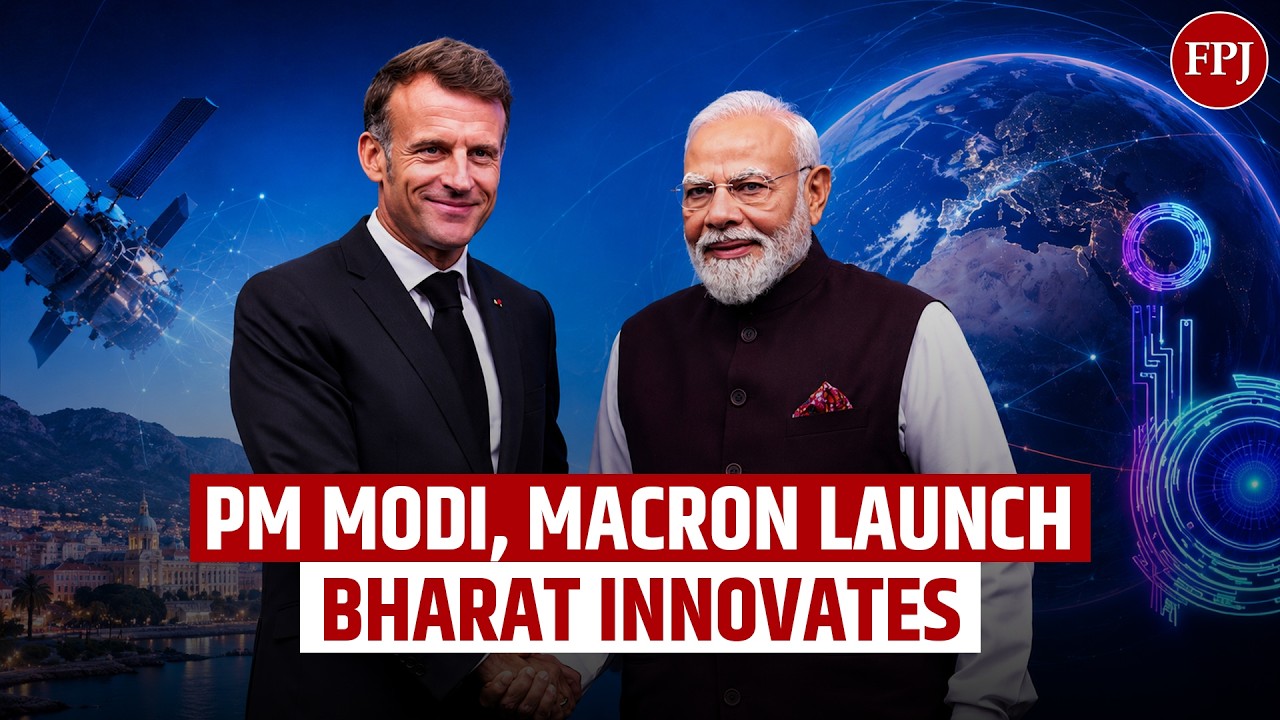 Премьер-министр Моди и Макрон запускают программу Bharat Innovates | Индийско-французское партнер...