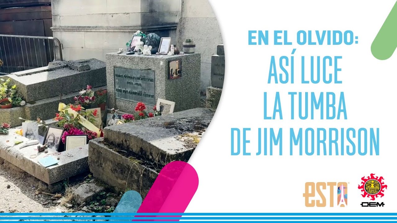 Jim Morrison: Su tumba en París luce descuidada y sin flores