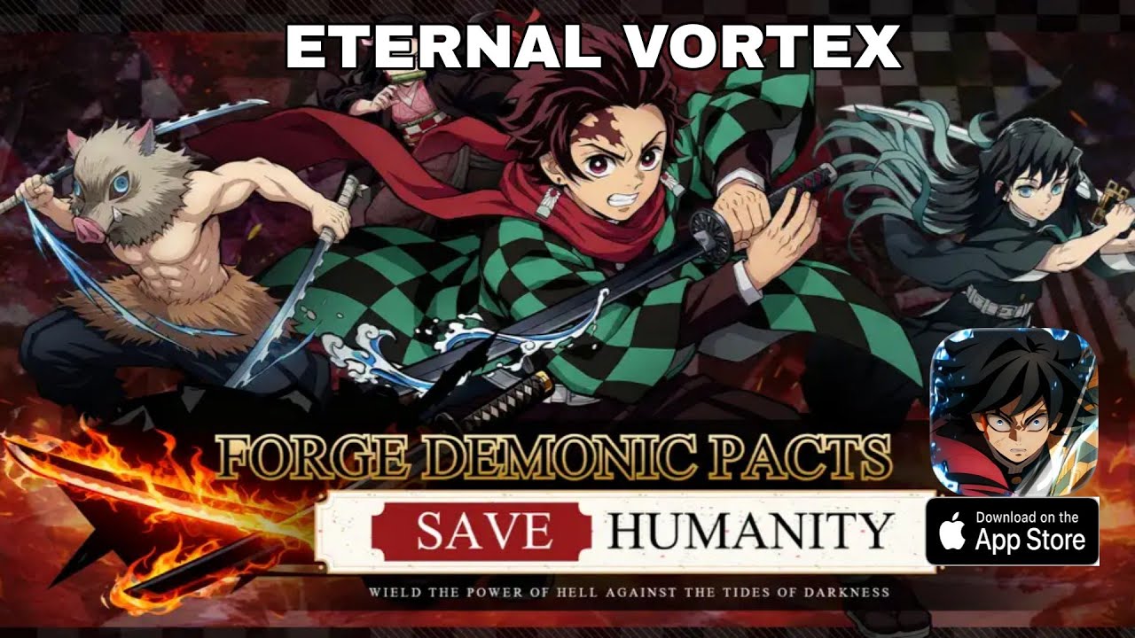 Eternal Vortex Gameplay iOS Release - Demon Slayer RPG Game iOS