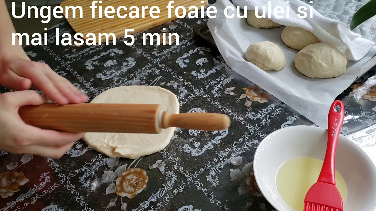 Aluat/foi pentru placinte fara drojdie