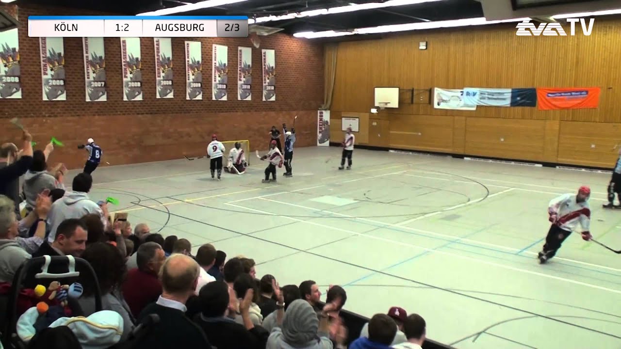 TVA TV | HC Köln-West Rheinos - TV Augsburg | ISHD Skaterhockey-Bundesliga 2012 Finale 1