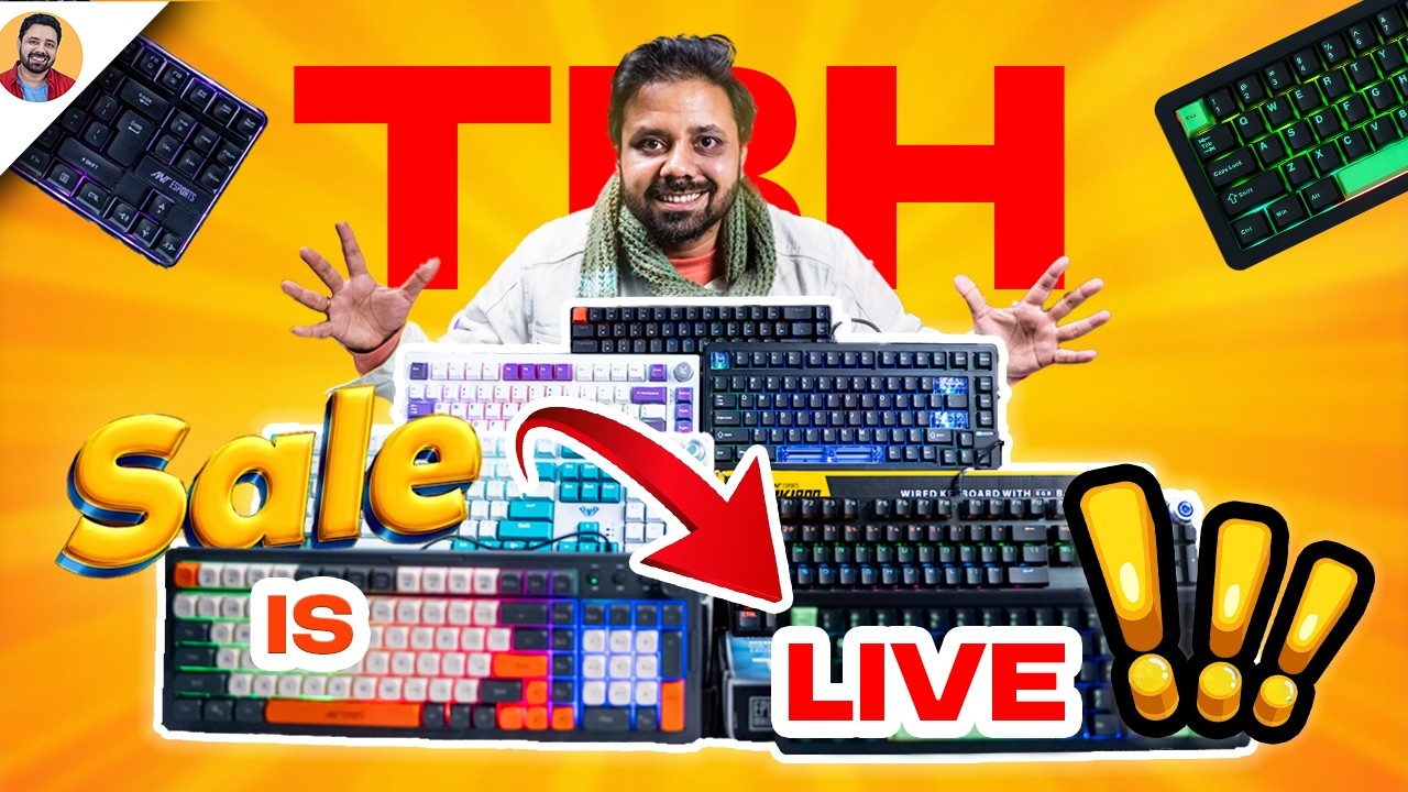 TBH Keyboard Sale 2025 🔥 10 Keyboards Cheaper Than Amazon & Flipkart