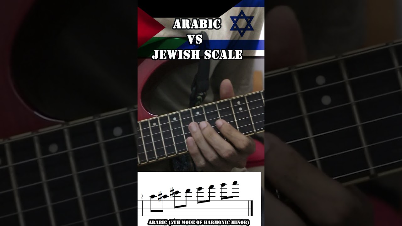 Arabic vs Jewish scale #shorts