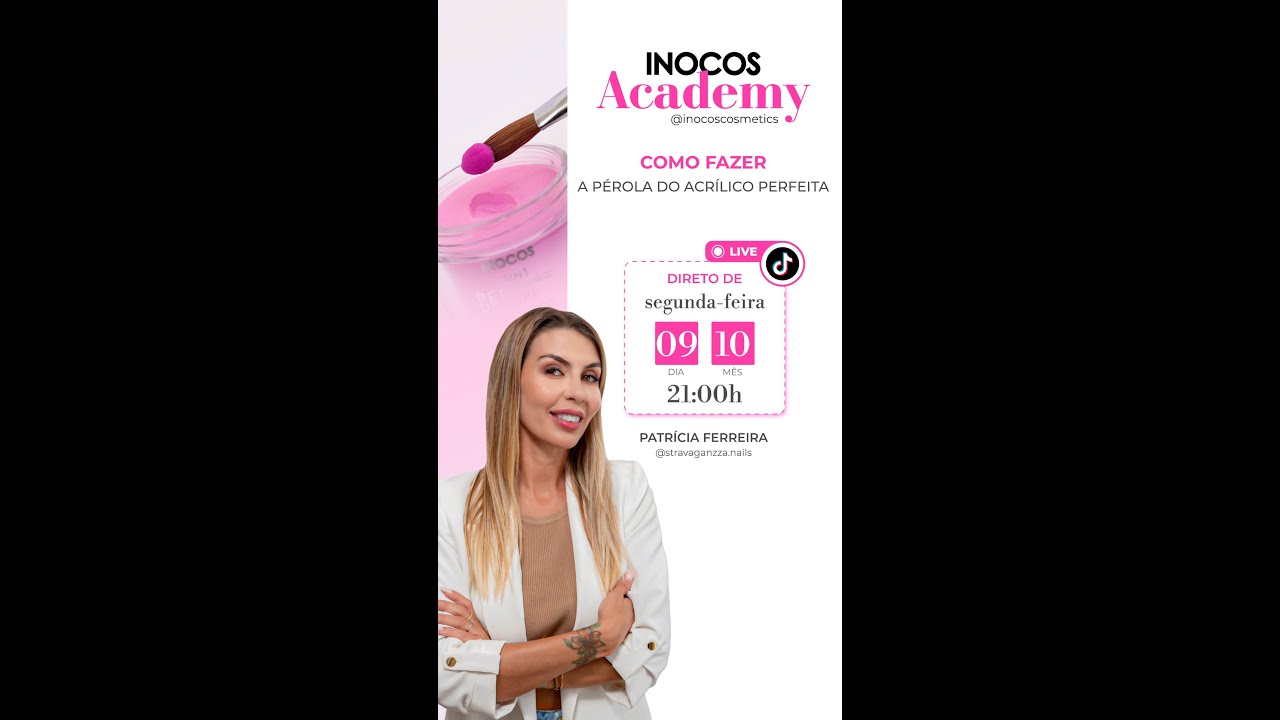 Patrícia Ferreira desvenda tudo sobre a pérola perfeita do acrílico! 😍😊