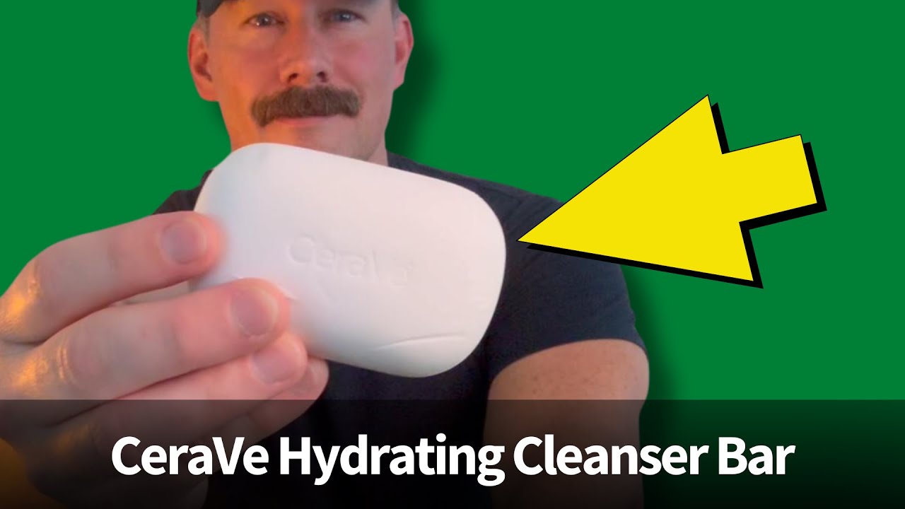 Best Bar Soap for Sensitive Skin? Dad's CeraVe review (use on hands, face, body!)