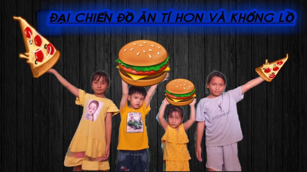 CCM TV| Đại chiến đồ ăn tí hon và khổng lồ