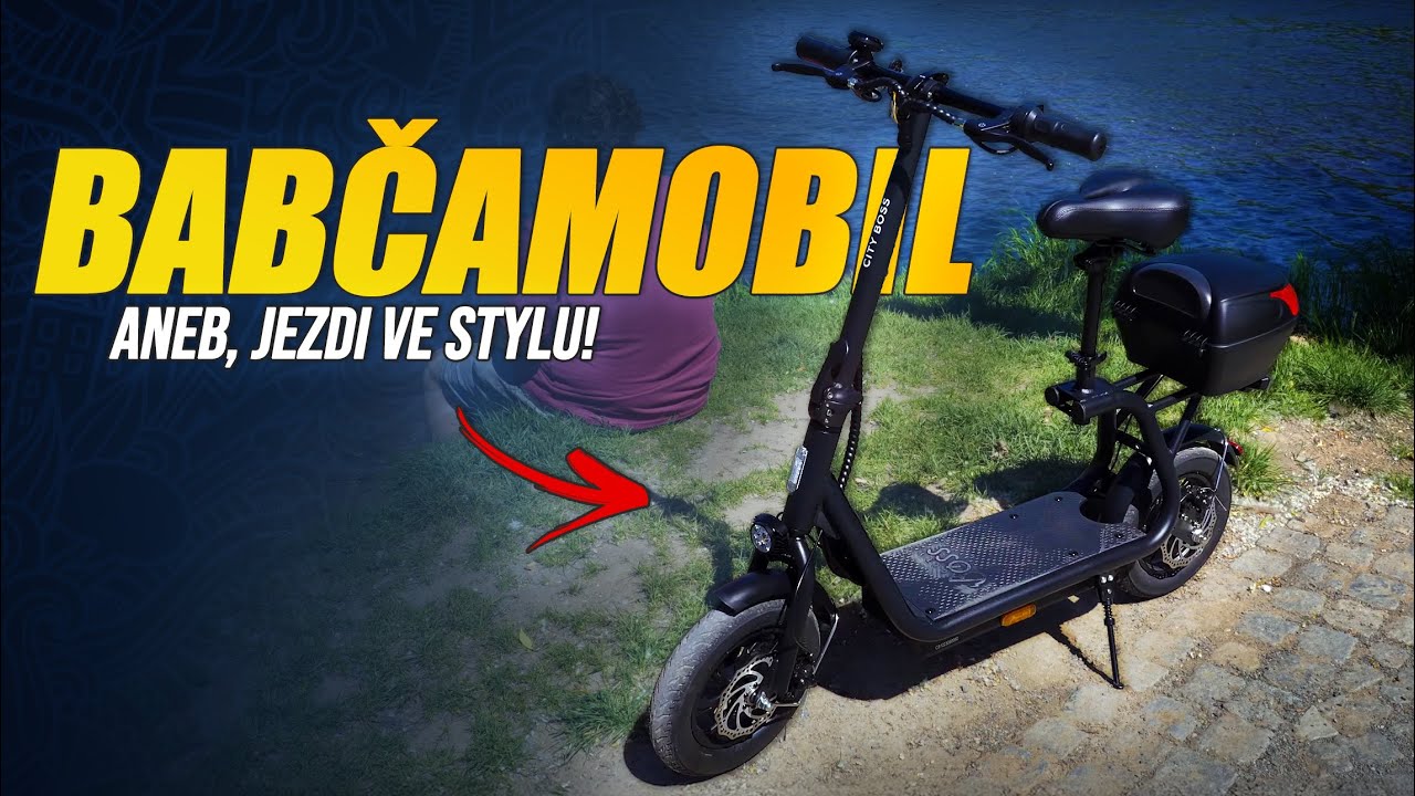 Koloběžka nejen pro důchodce! City Boss Z500