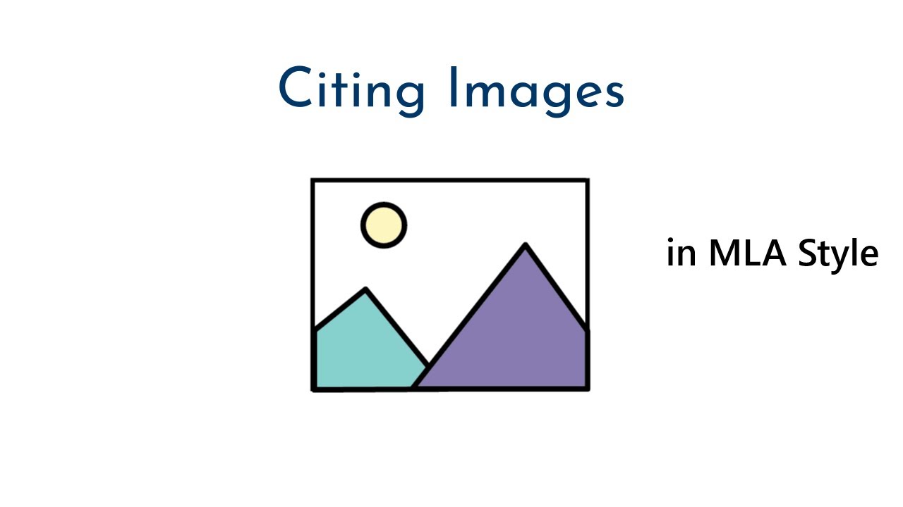 Citing Images in MLA Style
