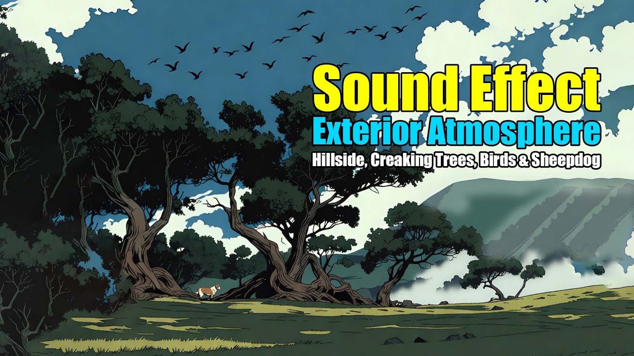 Meadow Wind & Creaking Tree Ambience - SFX - Sound Effect