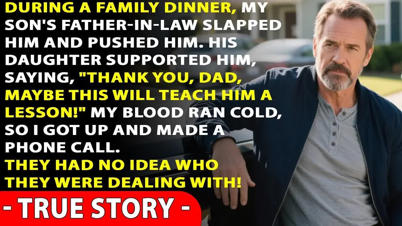My Father-In-Law Hit My Son, So I Made A Call And Everything Changed... True Story