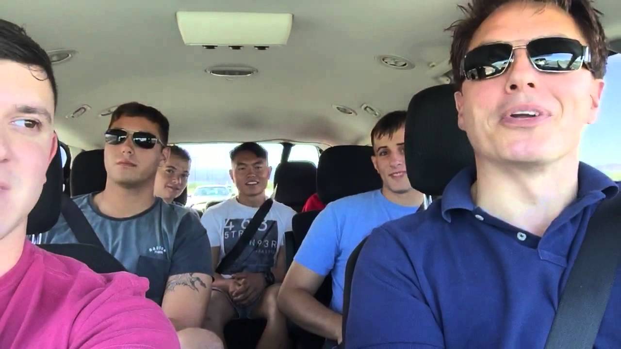 My first van full of Marines ...