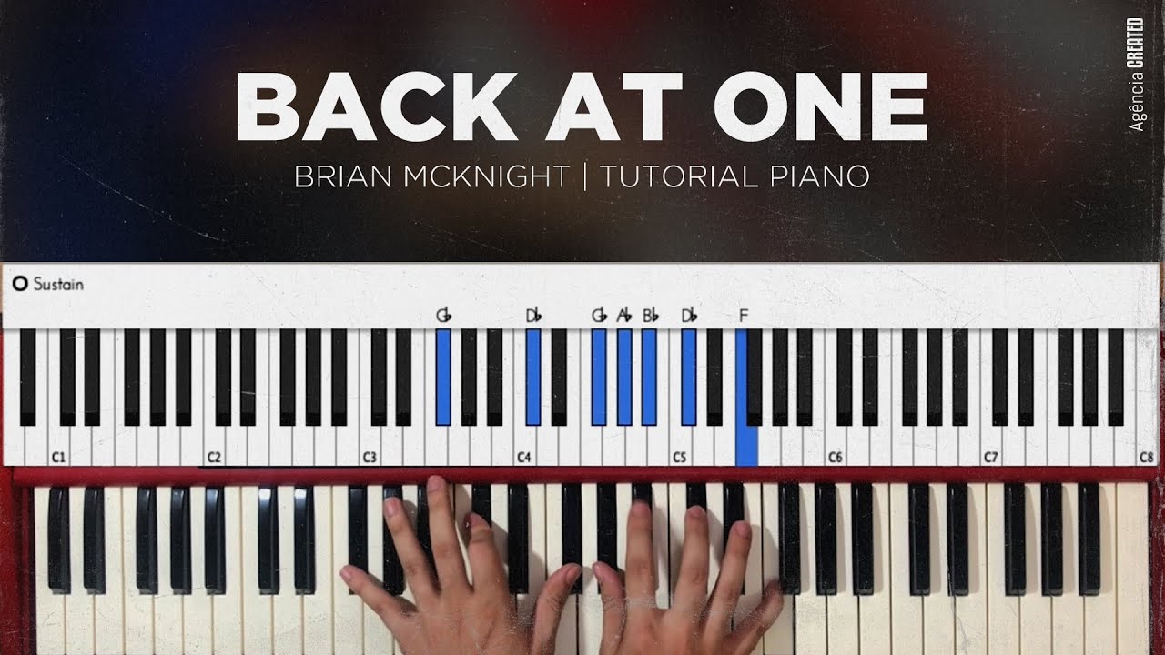 BACK AT ONE - TUTORIAL INTRO PIANO - BRIAN MCKNIGHT - (LIVE SIRIUS XM VERSION)