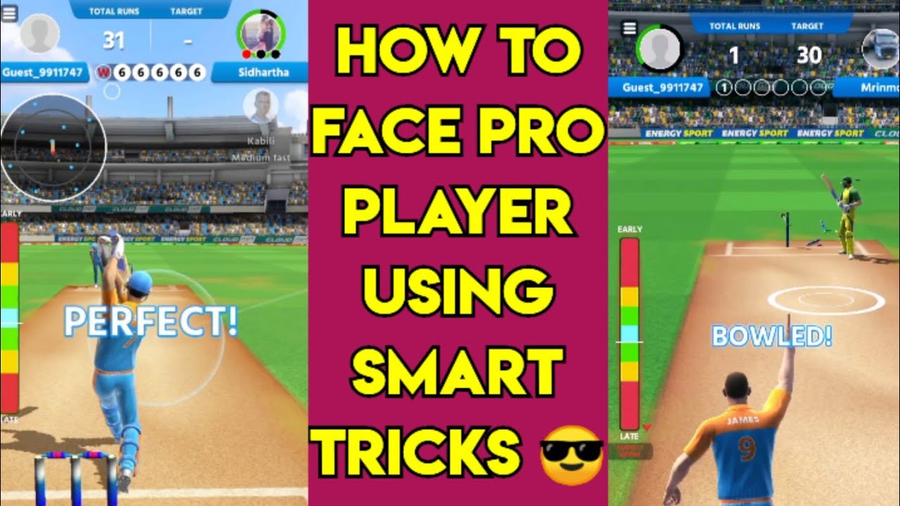 How to Face Pro 🧠 Players in 😱 Cricket League Game | Tips and Tricks (Part -2)
